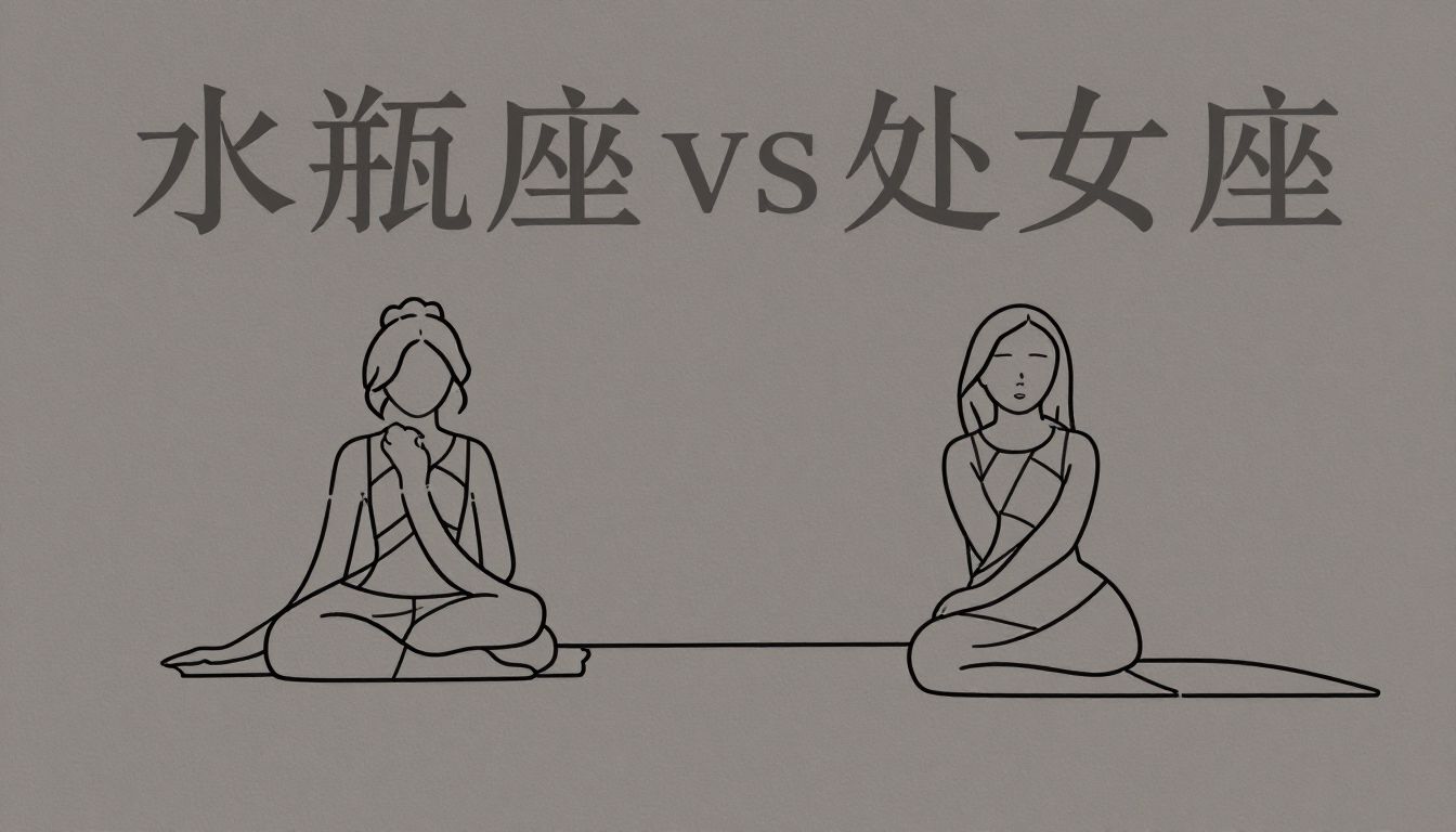 水瓶座vs处女座：性格差异下的相处真相与灵魂共鸣