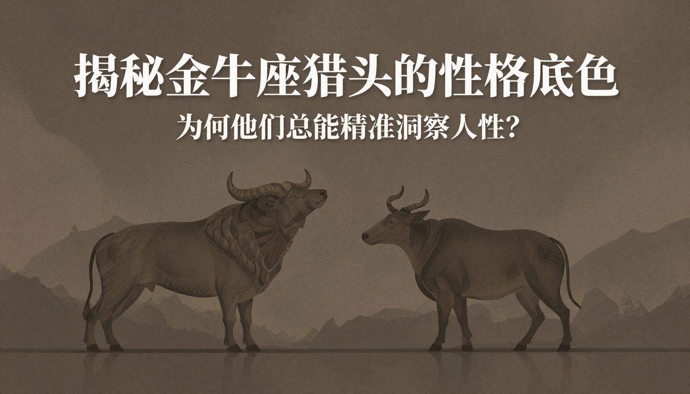 Taurus Headhunter: Why They Master Human Nature Insights