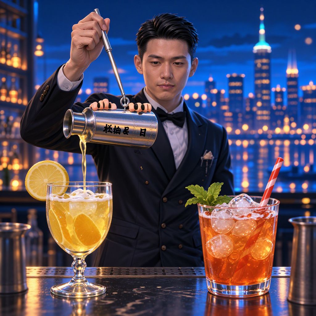 金牛座与巨蟹座调酒师：理性与感性的极致碰撞