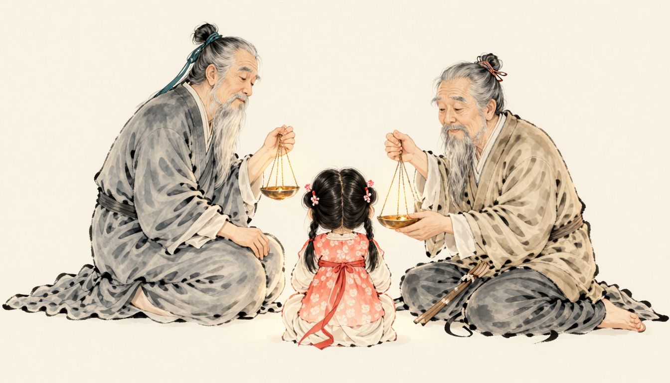 天秤座爷爷遇上巨蟹座孙女：性格反差下的温馨相处指南