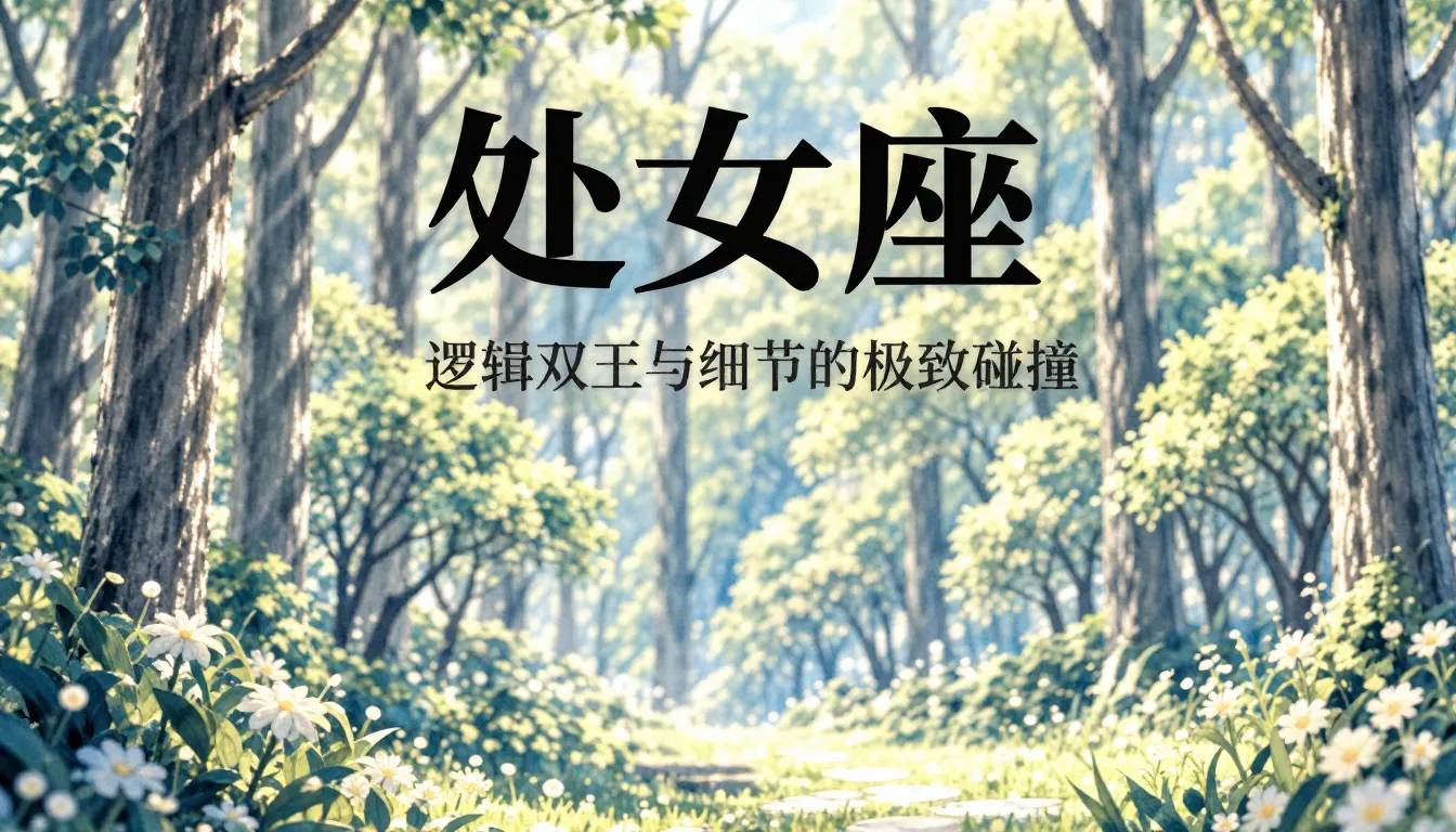 处女座遇上双子座数据分析师：逻辑与细节的极致碰撞