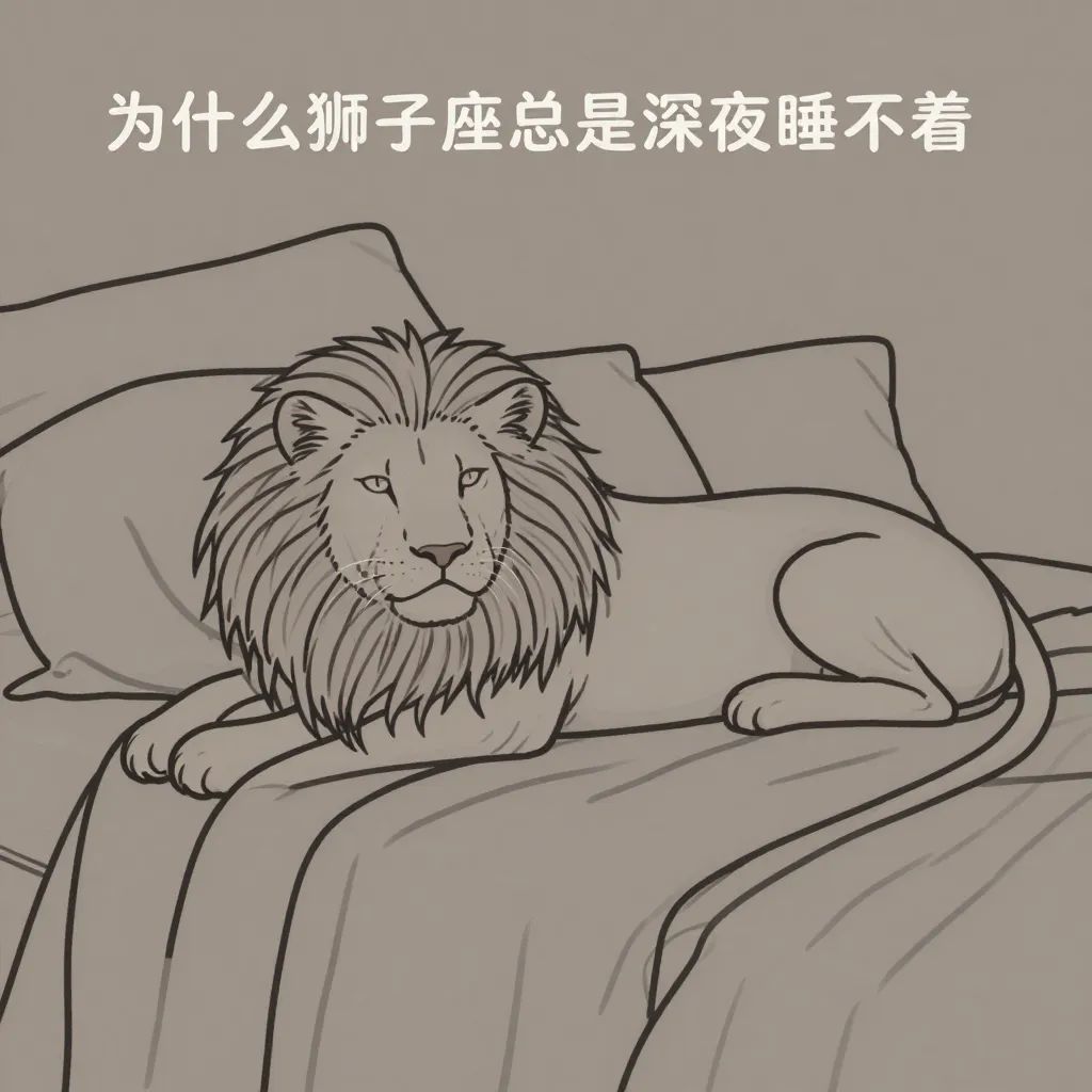 为什么狮子座总是深夜睡不着